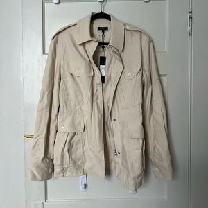 Rag & Bone Lorenz Military Jacket - Ecru